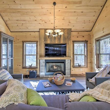 Airy Ellijay Home With Spacious Creekside Deck! Dış mekan fotoğraf