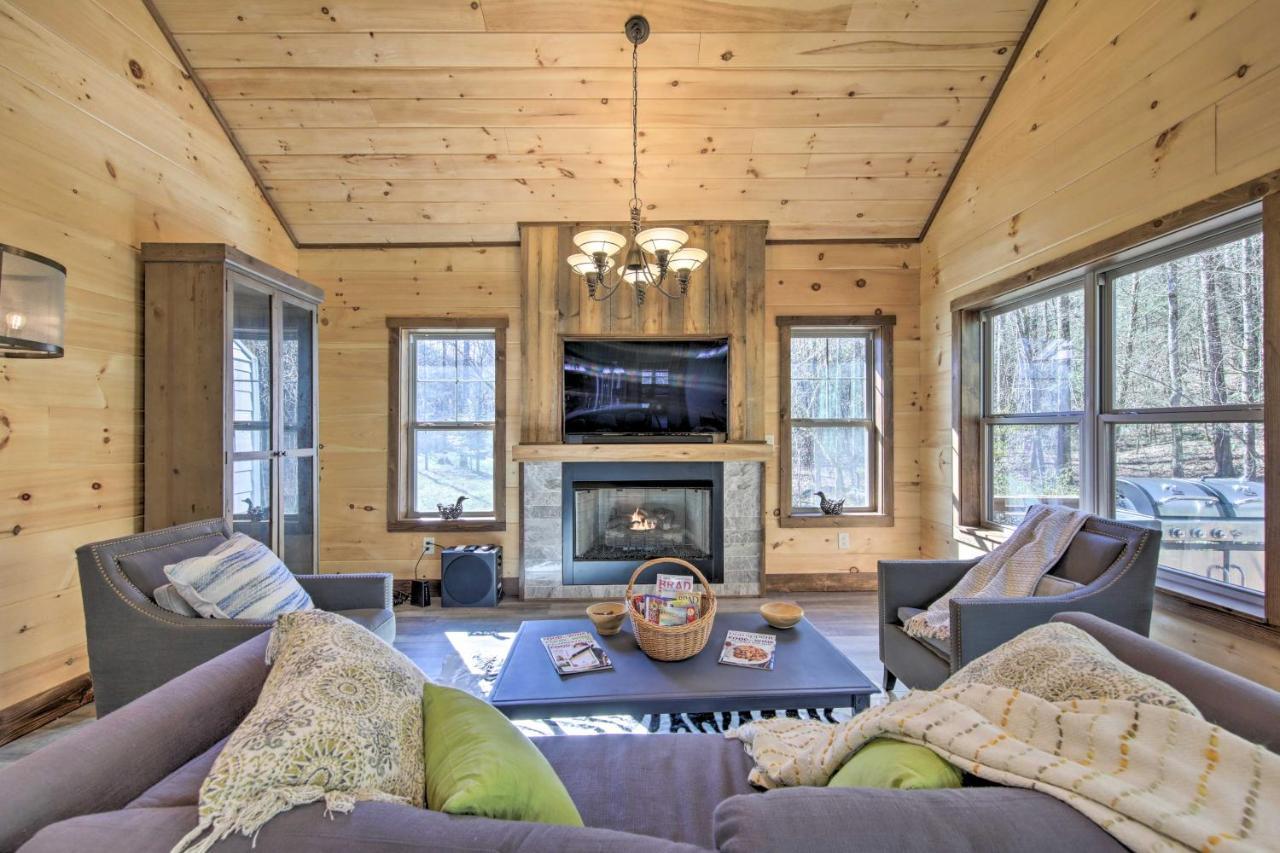 Airy Ellijay Home With Spacious Creekside Deck! Dış mekan fotoğraf