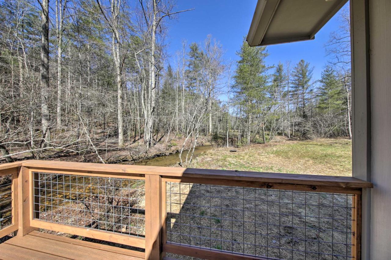 Airy Ellijay Home With Spacious Creekside Deck! Dış mekan fotoğraf