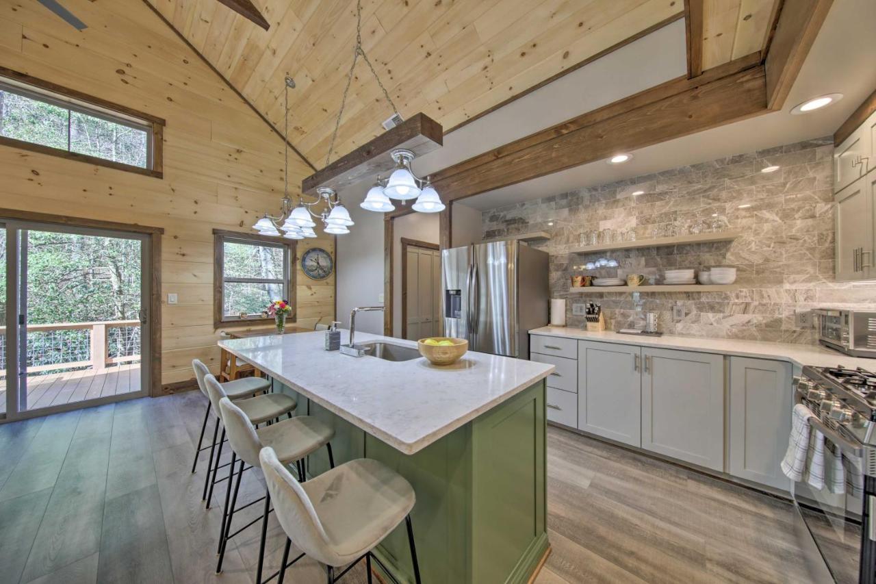 Airy Ellijay Home With Spacious Creekside Deck! Dış mekan fotoğraf